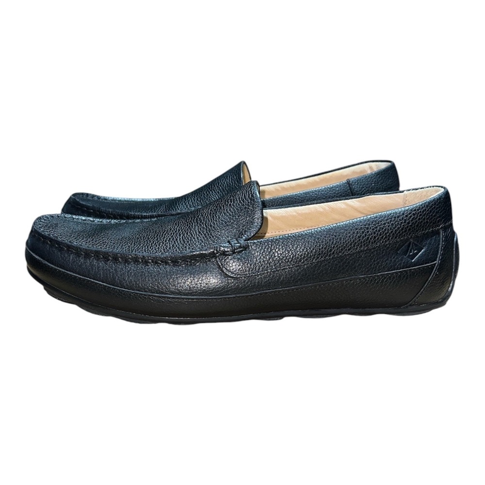 Sperry Top-Sider Hampden Venetian Driving Loafers Mens 10.5 Pebbled Leather